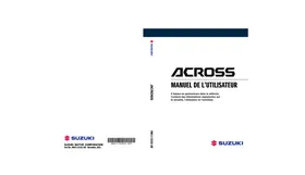 Notice SUZUKI ACROSS (2024) Automobile