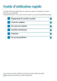 Notice MAZDA 6 PHASE 3 (2017-2022) Automobile