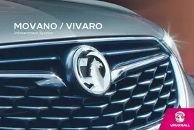 Notice Vauxhall MOVANO B PHASE 2 (2016-2021) INFOTAINMENT SYSTEM Automobile