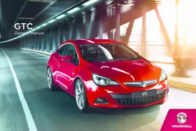 Notice Vauxhall ASTRA GTC (2011-2015) Automobile