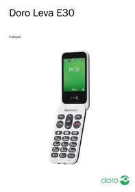 Notice DORO LEVAE30 Téléphone mobile