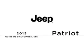 Notice JEEP PATRIOT (2015) Automobile