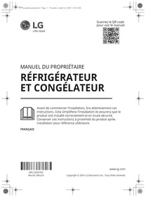 LG GSLC40PYPE - Réfrigérateur