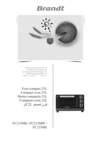 BRANDT FC215MB - Mini-four