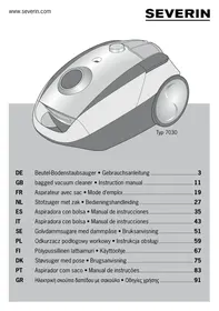 SEVERIN BC7030 - Aspirateur traîneau