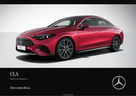 Notice Mercedes-Benz CLASSE CLA (2025) Automobile