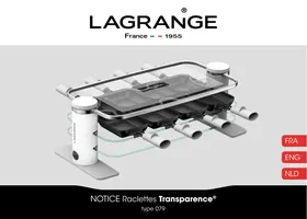 LAGRANGE 079601 - Machine à raclette