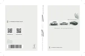 Notice Lincoln MKZ PHASE 1 (2013-2017) Automobile