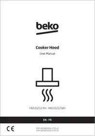 BEKO HNS61212XH - Hotte visière