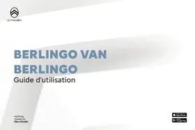 Notice CITROEN BERLINGO VAN (2023) Automobile