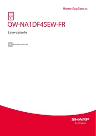 SHARP QWNA1DF45EW - Lave-vaisselle