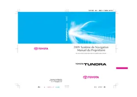 TOYOTA Tundra (2007-2009) Navigation et multimédia - Automobile