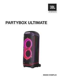Notice JBL PARTYBOXULTIMATE Chaîne à forte puissance