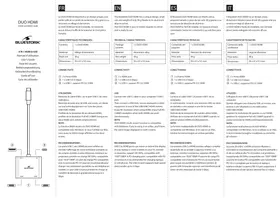 Notice BLUESTORK HUBDUOHDMI Accessoire informatique