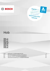 BOSCH PKF645BB2H - Plaque de cuisson