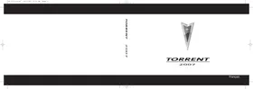 Notice Pontiac TORRENT (2007) Automobile