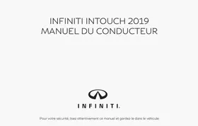 Notice INFINITI INFINITI INTOUCH (2019) Automobile