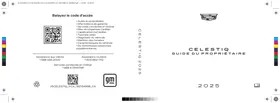 Notice CADILLAC CELESTIQ (2025) Automobile