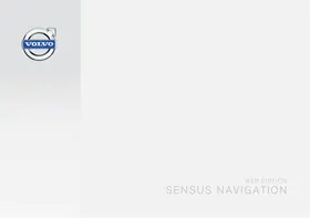 Notice VOLVO SENSUS (2015) SYSTèME MULTIMéDIA Automobile