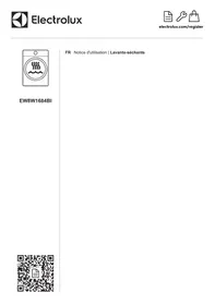 ELECTROLUX EW8W1684BI - Lave linge sechant integrable