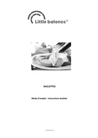 Notice LITTLE BALANCE 8750 Machine à raclette