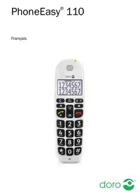DORO PhoneEasy 110 - Téléphone sans fil