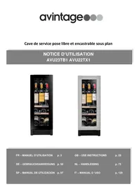AVINTAGE AVU23TB1 - Cave à vin intégrée