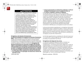 Notice Acura RDX (2019) Automobile