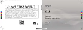 Notice CHEVROLET TRAVERSE 2 (2017-2022) Automobile