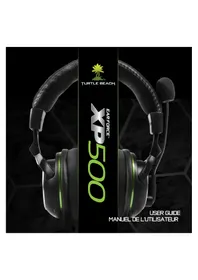 Notice TURTLE BEACH EAR FORCE XP500 Casque