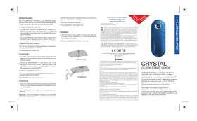 Notice SUPERTOOTH CRYSTAL Kit d'encastrement