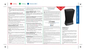 Notice SUPERTOOTH DISCO 2 Haut-parleur