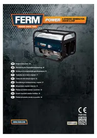 Notice Ferm PGM1008 Générateur