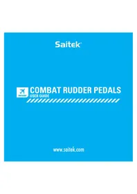 Notice SAITEK PRO FLIGHT COMBAT RUDDER PEDALS Contrôleur