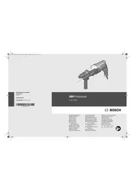 Notice Bosch Blauw GBH 228 DFV PROFESSIONAL Perceuse