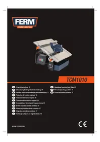 Notice Ferm TCM1010 Scie