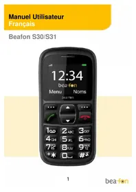 Notice Bea-fon S31 Téléphone mobile