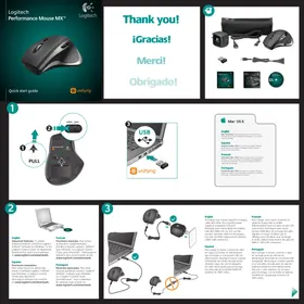 Notice LOGITECH ANYWHERE MOUSE MX Souris