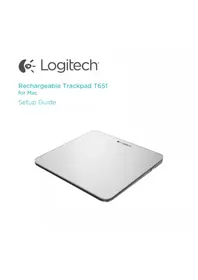 Notice LOGITECH RECHARGEABLE TRACKPAD FOR MAC Souris