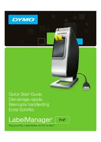 Notice DYMO LABELMANAGER PNP Imprimante d'étiquettes