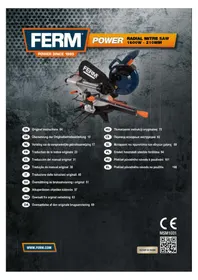 Notice Ferm MSM1031 Scie