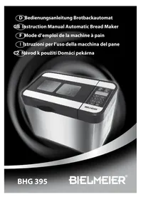 Notice Bielmeier BHG395 Machine à pain