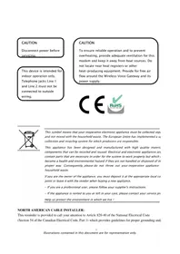 Notice THOMSON TWG870 Routeur sans fil