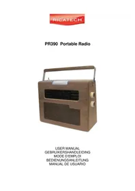 Notice Ricatech PR390 Radio
