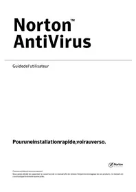 Notice SYMANTEC NORTON ANTIVIRUS 2013 Logiciel antivirus