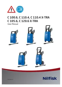 Notice NILFISK 120.66 PAD XTRA Pressure washer