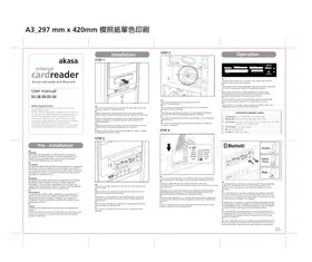 Notice AKASA AKICR07 Lecteur de mémoire