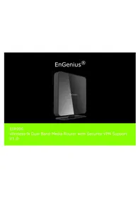 Notice ENGENIUS EIR900 Routeur