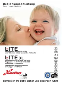 Notice HARTAN LITE Poussette