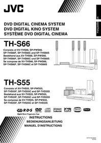 Notice JVC THS55E Système audio